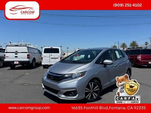 Silver 2019 Honda Fit EX