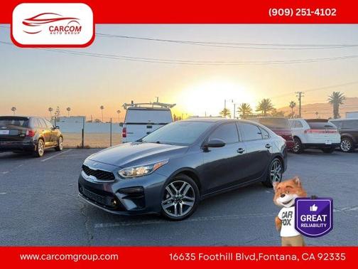 Gray 2019 Kia Forte S