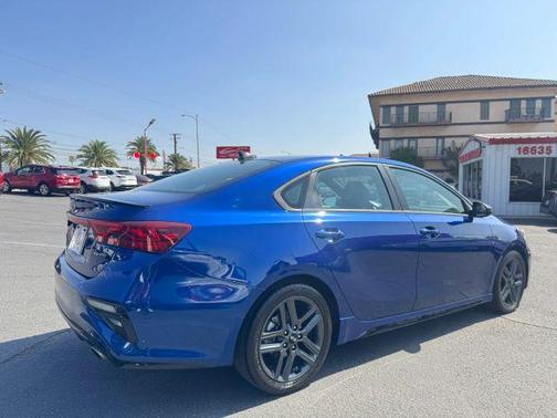 Blue 2021 Kia Forte GT-Line