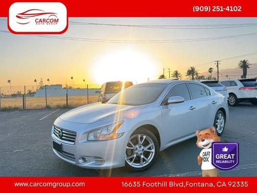 Brilliant Silver 2013 Nissan Maxima SV