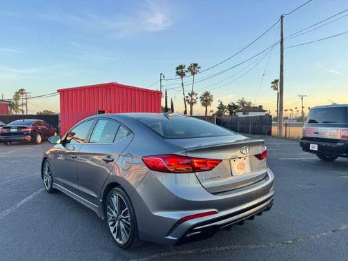 Galactic Gray 2018 Hyundai ELANTRA Sport