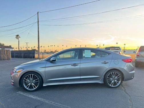 Galactic Gray 2018 Hyundai ELANTRA Sport