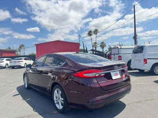 Burgundy 2018 Ford Fusion SE