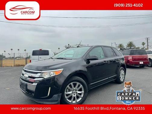 Black 2013 Ford Edge SEL