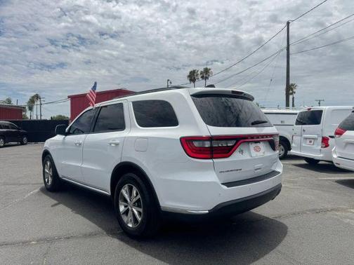 White 2015 Dodge Durango Limited