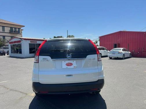 White 2014 Honda CR-V EX-L