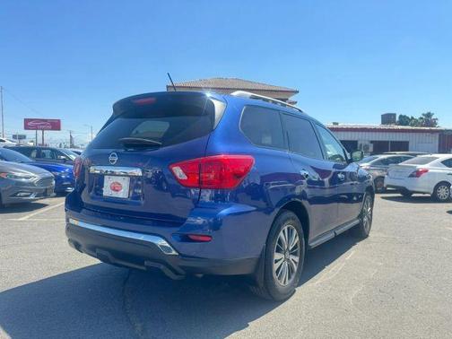 Caspian Blue 2017 Nissan Pathfinder S