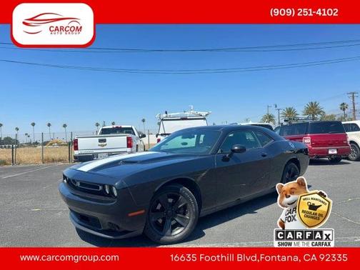Black 2016 Dodge Challenger SXT