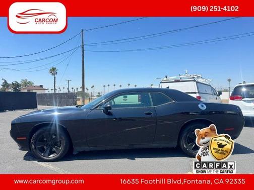 Black 2016 Dodge Challenger SXT