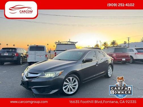 Gray 2016 Acura ILX
