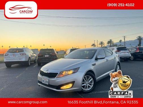 Silver 2013 Kia Optima LX