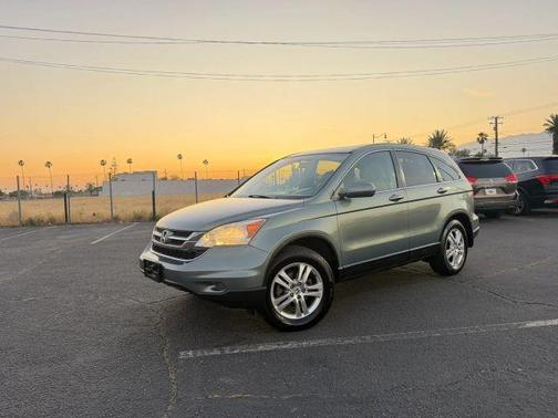 Green 2011 Honda CR-V EX-L