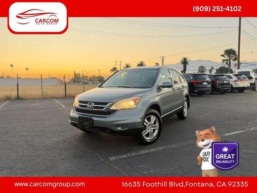 Green 2011 Honda CR-V EX-L