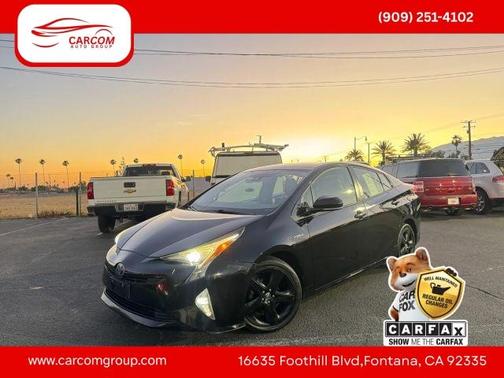 Black 2016 Toyota Prius Four Touring