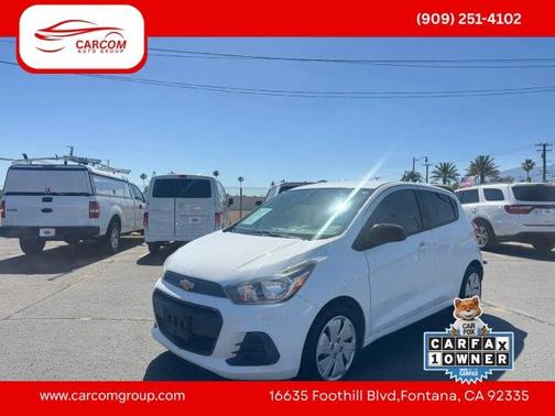White 2017 Chevrolet Spark LS