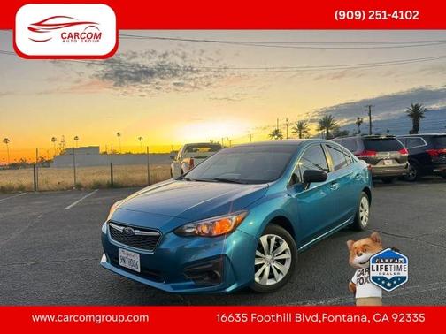 Blue 2018 Subaru Impreza 2.0i