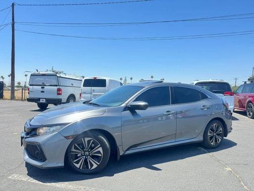 Gray 2017 Honda Civic EX