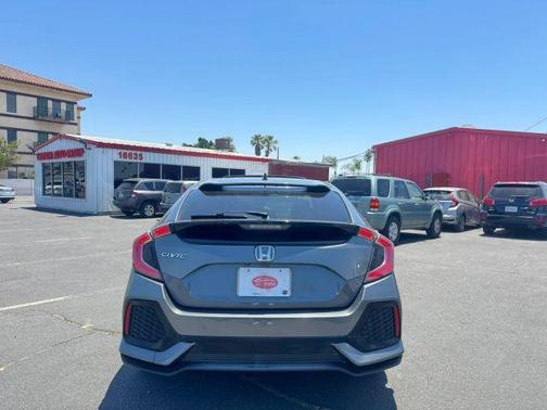 Gray 2017 Honda Civic EX