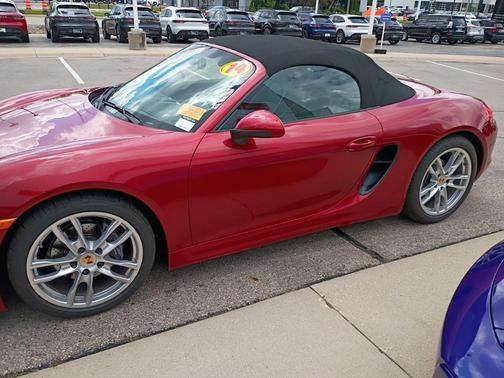 Red 2014 Porsche Boxster Base