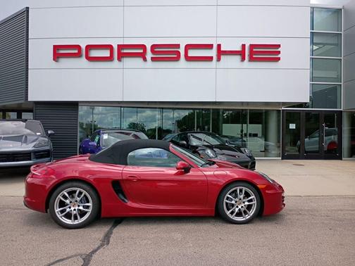 Red 2014 Porsche Boxster Base