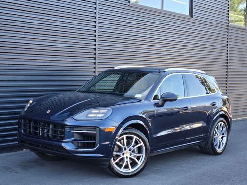 Blue 2025 Porsche Cayenne Base
