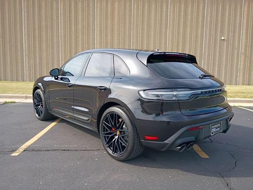 Jet Black Metallic 2024 Porsche Macan GTS