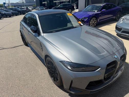 Skyscraper Gray Metallic 2022 BMW M3 Competition