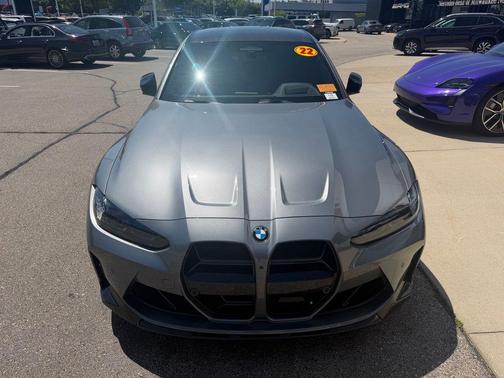 Skyscraper Gray Metallic 2022 BMW M3 Competition