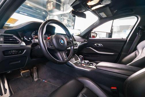 Skyscraper Gray Metallic 2022 BMW M3 Competition