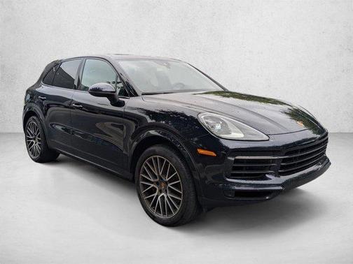 Blue 2021 Porsche Cayenne Cayenne