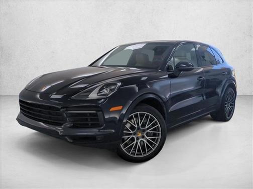 Blue 2021 Porsche Cayenne Cayenne