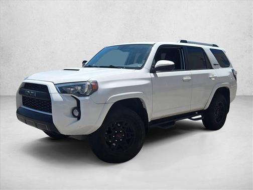 Super White 2018 Toyota 4Runner TRD Pro