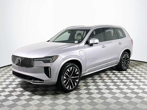 AURORA SILV 2026 Volvo XC90 Plug-In Hybrid Plus, T8 AWD, Electric/Gasoline, Bright, 7 Seats