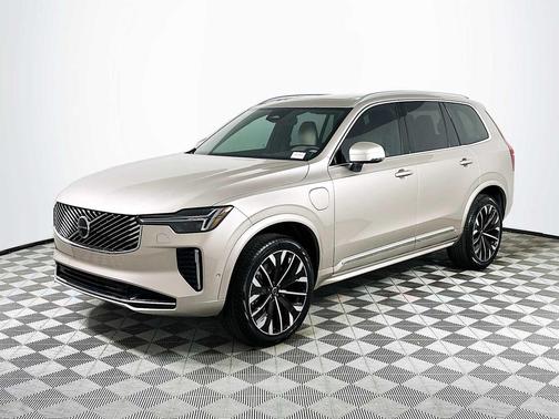 BRIGHT DUSK MET 2026 Volvo XC90 Plug-In Hybrid Plus, T8 AWD, Electric/Gasoline, Bright, 7 Seats