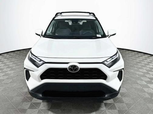 White 2022 Toyota RAV4 XLE