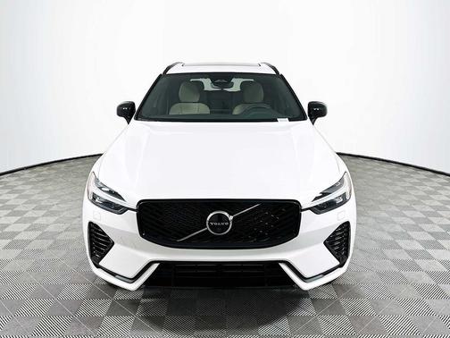 CRYSTAL WHT MET 2026 Volvo XC60 Plug-In Hybrid Plus, T8 AWD Electric/Gasoline, Dark
