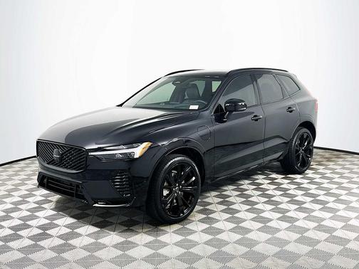 ONYX BLK MET 2026 Volvo XC60 Plug-In Hybrid Black Edition Ultra, T8 AWD Electric/Gasoline, Dark