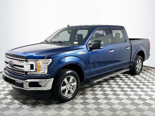 Blue Jeans Metallic 2020 Ford F-150 XLT