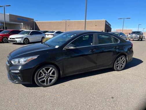 Aurora Black 2020 Kia Forte EX Sedan