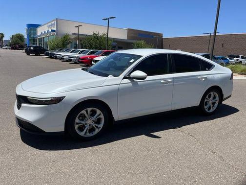 Platinum White Pearl 2023 Honda Accord LX