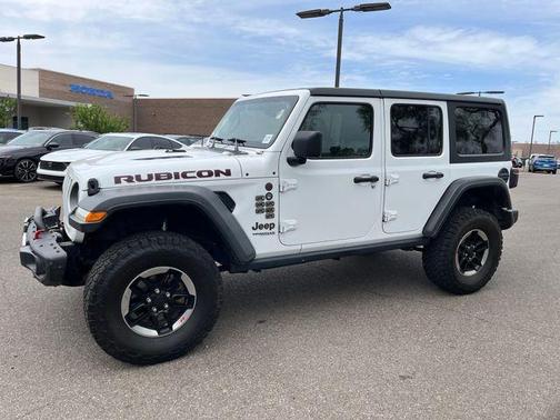 Bright White Clearcoat 2018 Jeep Wrangler Unlimited Rubicon