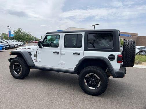 Bright White Clearcoat 2018 Jeep Wrangler Unlimited Rubicon