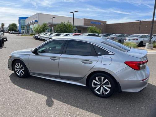 Lunar Silver Metallic 2023 Honda Civic LX