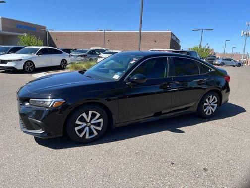 Crystal Black Pearl 2023 Honda Civic LX