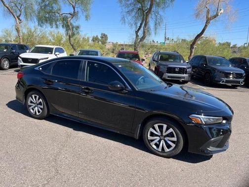 Crystal Black Pearl 2023 Honda Civic LX