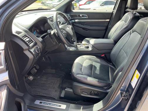 Blue Metallic 2019 Ford Explorer sport
