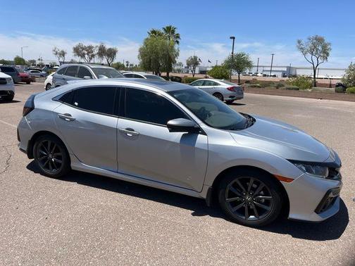 Lunar Silver Metallic 2020 Honda Civic EX