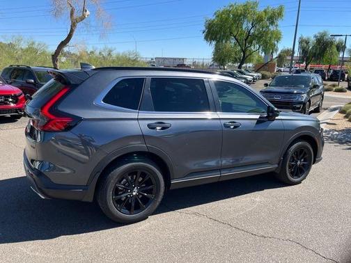 Meteorite Gray Metallic 2025 Honda CR-V Hybrid Sport-L