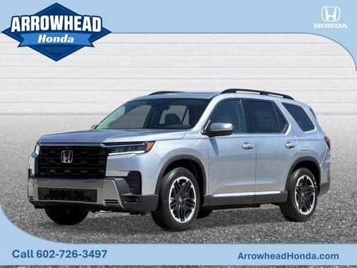 Solar Silver Metallic 2026 Honda Pilot Touring S