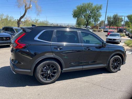 Crystal Black Pearl 2024 Honda CR-V Hybrid Sport-L